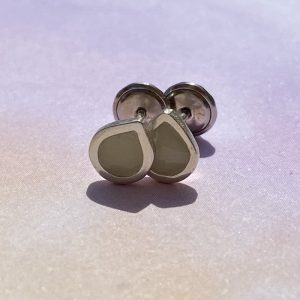 Pendientes gota de leche materna