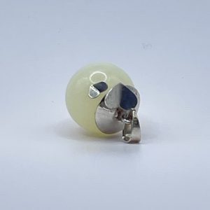 Bolita leche materna con base en plata de ley